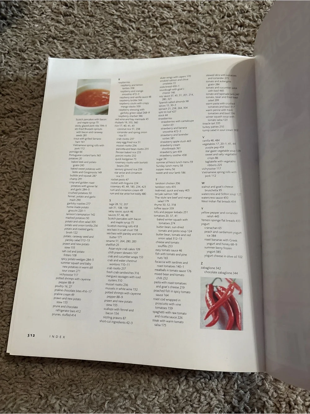 Barnes & Noble cookbook showcasing